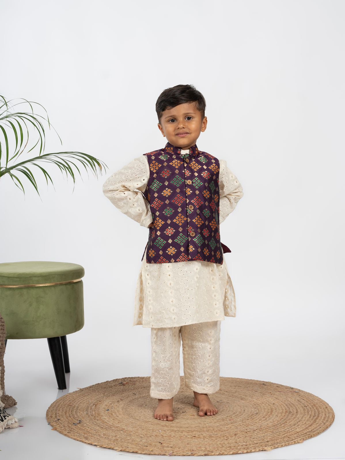 Moonlight Koti Kurta set