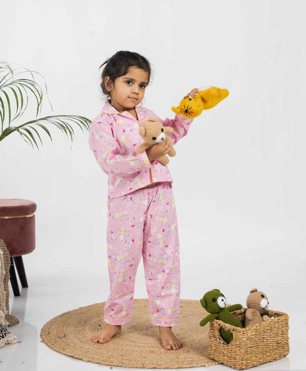 Flora Pink Loungewear Set