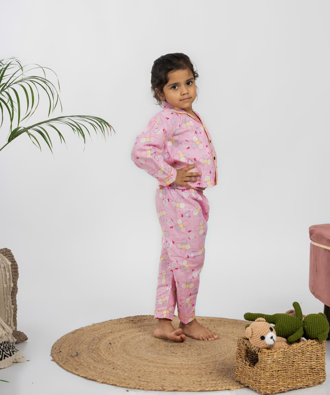 Flora Pink Loungewear Set