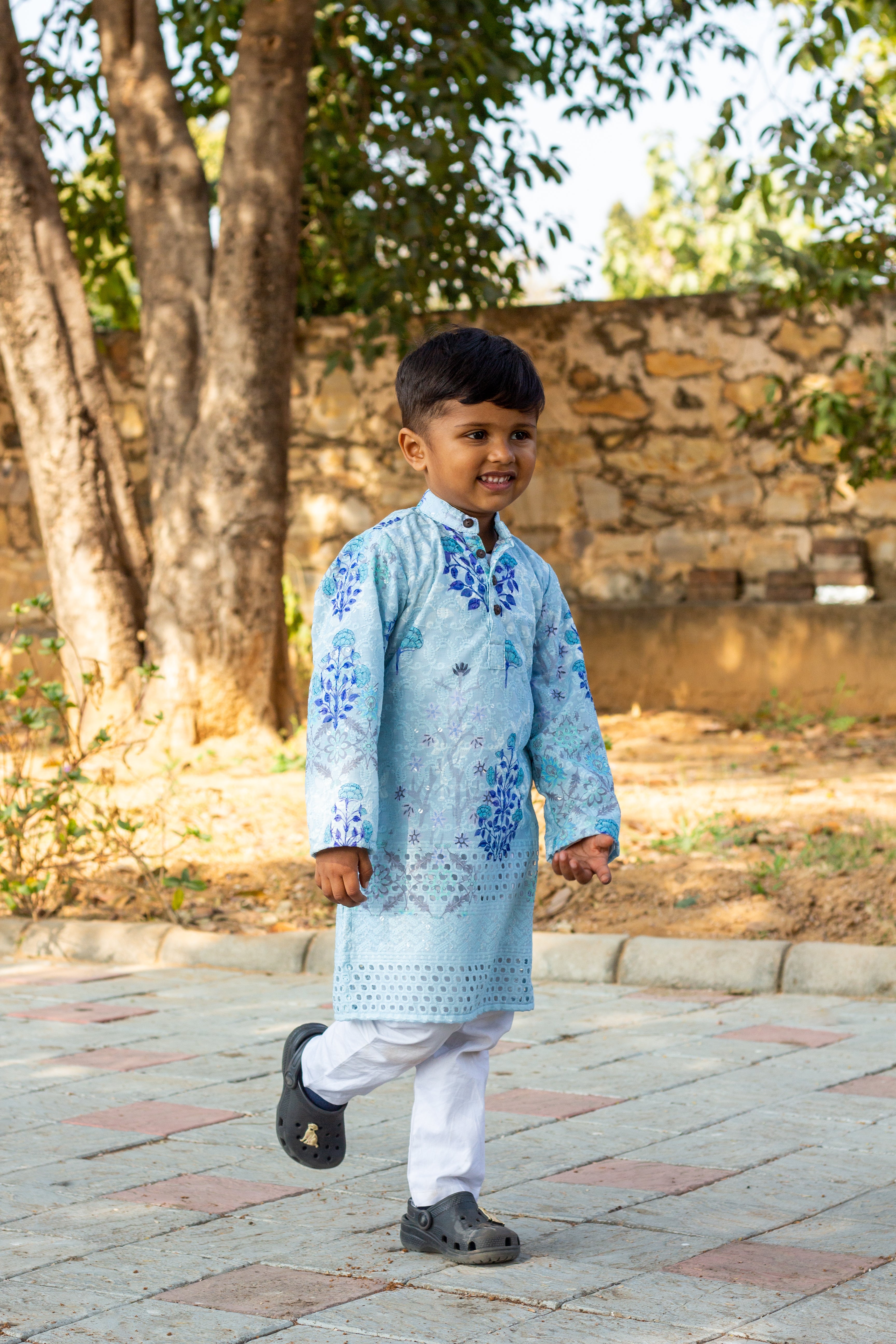Breeze Blue Kurta
