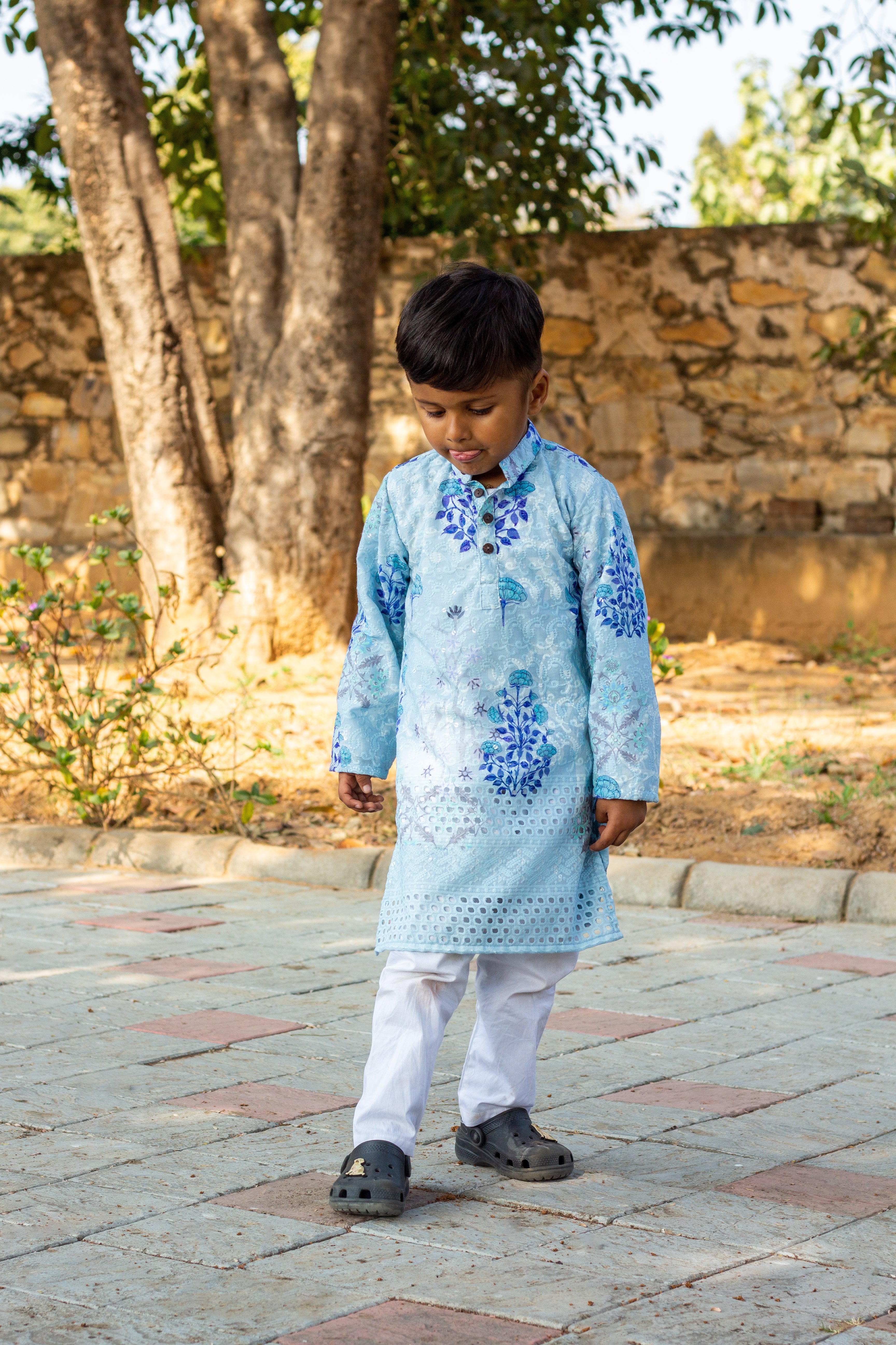 Breeze Blue Kurta